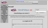 Screenshot ClemsPolitique
